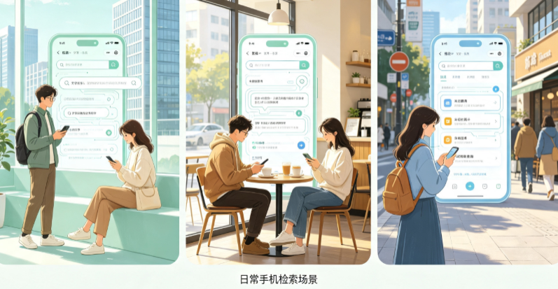 大邑县普通人日常手机使用场景拆解：GEO 与 AI 优化如何改变信息检索体验