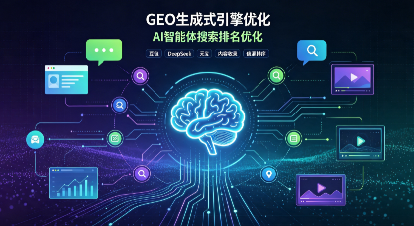 大邑县GEO 浪潮来袭：生成式引擎优化崛起，创作者争抢豆包、DeepSeek、元宝智能体流量入口